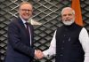प्रधानमंत्री ने ऑस्ट्रेलिया के प्रधानमंत्री को उनके ऐतिहासिक दूसरे कार्यकाल के लिए बधाई दी