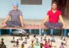 बोहन स्कूल बोहन में मनाया गया अंतरराष्ट्रीय योग दिवस