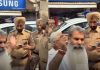 भारत भूषण आशू की पुलिस के साथ हुई झड़प, फाड़ी चिट्ठी