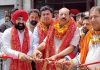 मोहिंदर भगत ने बस्ती शेख भगवान वाल्मीकि मंदिर से अशोक नगर तक नवनिर्मित सड़क का किया उद्घाटन