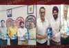 अध्यापक रमणीक घुम्मण की पुस्तक ‘बंदिशां तो पार’ का डीईओ अरोड़ा ने किया विमोचन ramnik singh ghuman teacher kharkan hoshiarpur punjab