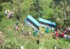 यात्रियों से भरी HRTC की बस अनियंत्रित होकर खेतों में गिरी, 7 की मौत, कई घायल