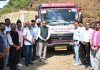 आपदा प्रभावितों के लिए राहत सामग्री लेकर थुनाग पहुंचा प्रेस क्लब हमीरपुर