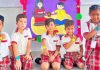 नौबोलिटी हाई स्कूल में रक्षाबंधन का त्योहार मनाया
