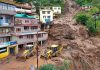 चमोली में बादल फटने से मची तबाही, मलबे में दबे कई घर, 2 लोग लापता