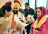 ਚਨੇਈ ਸਮਾਰੋਹ ਵਿੱਚ ਮੁੱਖ ਮਹਿਮਾਨ ਵਜੋਂ ਪਤਨੀ ਸਹਿਤ ਪਹੁੰਚੇ ਸੀਐਮ ਮਾਨ