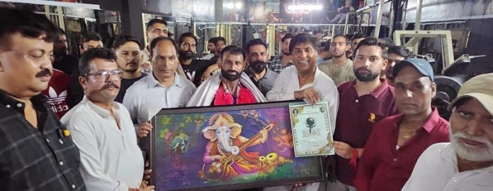 mla jimpa honoured butto
