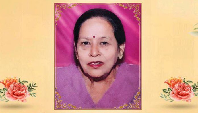 MATA-SURINDER-SHARMA-MOTHER-YOGESH-KAUSHAL-DAINIK-BHASKAR-HOSHIARPUR-PUNJAB-RASAM-PAGRI-15-9-2025-2-3-RAILWAY-MANDI-SHRI-GEETA-MANDIR