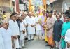 श्री हरिनाम संकीर्तन व ब्रह्मा जी की झांकी के साथ ही उत्तर भारत का प्रसिद्ध दशहरा महोत्सव शुरु