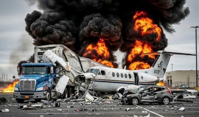 aeroplane crash in texas