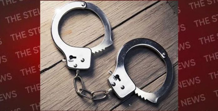arrested