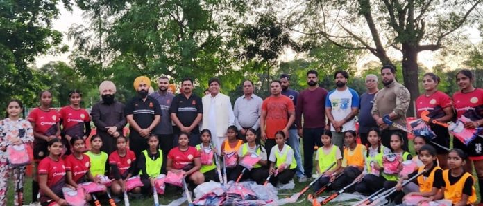 hockey-ground-distributed-kits-by-round-glass-fedration-at-hoshiarpur-punjab-by-mla-jimpa