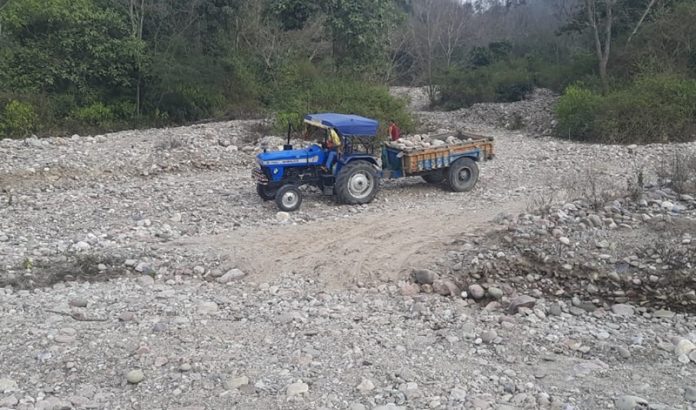 illegal mining hamirpur