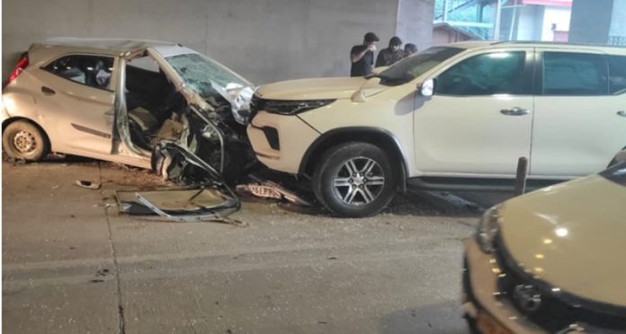 car collapse