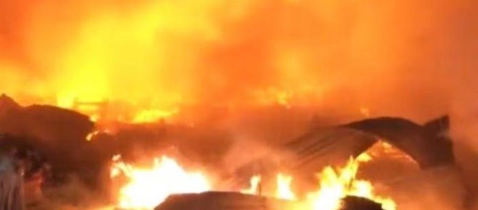 fire in delhi