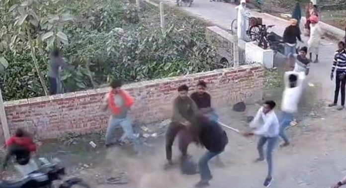 attack with iron rods