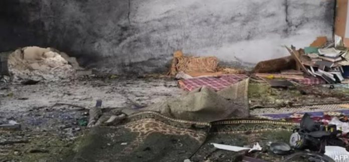 bomb blast during namaz