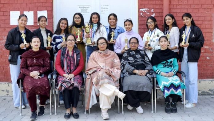 govt college news sammi team won and got 3rd position
