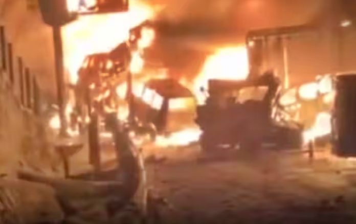 japan fire