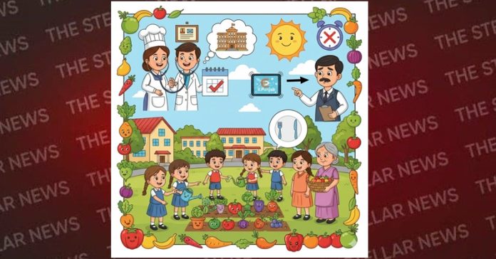 mid-day-meal-cook-checkup-and-tithi-bhojan-secheme-in-school