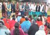 बीबीएमबी रेड क्रॉस संस्था द्वारा समाज सेवा के अंतर्गत सेनेटरी पैड का वितरण