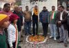 एडवोकेट बागी ने शास्त्री नगर में फहराया तिरंगा