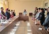 राष्ट्रपिता महात्मा गांधी के बलिदान दिवस पर तहसील कार्यालय में मौन रखकर दी गई श्रद्धांजलि