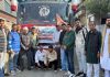 जयकारों संग बस्सी खव्वाजू से श्री खुरालगढ़ साहिब को रवाना हुई संगत