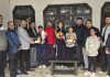 एशिया व स्कूल नैशनल में मैडल लाने वाले खिलाड़ी मुस्कान और युवराज का सम्मान