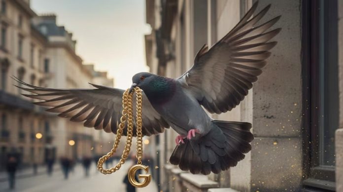 pigeon snatching chain