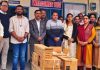 ब्यास डैम प्रशासन द्वारा स्कूलों को सीलिंग फैन वितरित