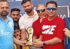 पंजाब कंप्यूटर डीलर एसोसिएशन द्वारा पूर्व राष्ट्रीय क्रिकेटर व कोच कुलदीप धामी सम्मानित