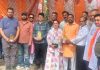 श्री राम नवमी की शोभा यात्रा के लिए लगाया लंगर