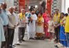 सतीश कुमार को बढ़िया सेवाओं के लिए सम्मानित किया