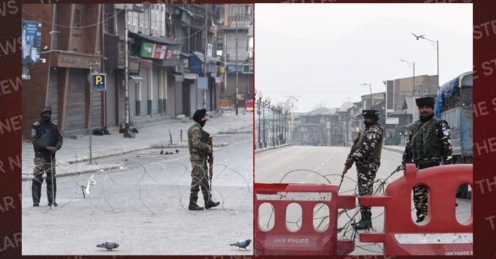 srinagar sealed