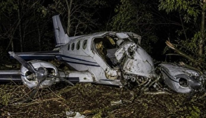 High speed plane crash in taksan