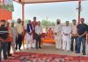 बजरंग दल हिन्दोस्तान संगठन द्वारा जेके चगरां को दी गई श्रद्धांजलि