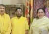 राधा कृष्ण मंदिर केंथा में श्री गणपति जी एवं लक्ष्मी नारायण जी की प्राण प्रतिष्ठा संपन्न