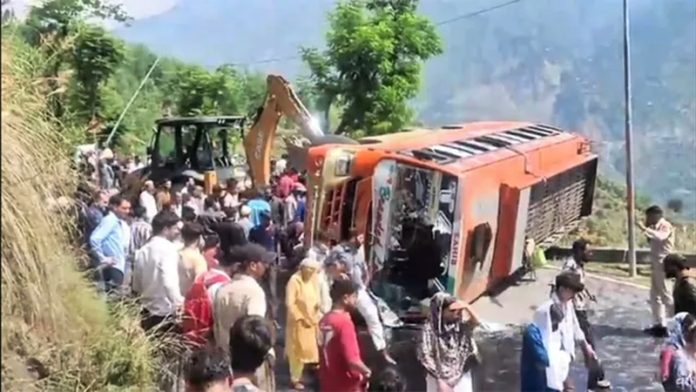 ramban bus collapsed