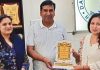 समाजसेवा के क्षेत्र में उत्कृष्ट योगदान पर संजीव कुमार सम्मानित