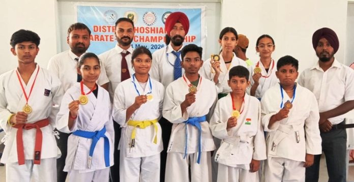 toddlers school at karate competition
