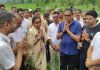 दिवंगत मर्चेंट नेवी अधिकारी आदित्य शर्मा का अंतिम संस्कार