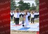 अंतरराष्ट्रीय योग दिवस पर पुलिस लाइन ग्राउंड में 1500 से अधिक लोगों ने किया योग