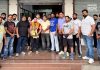 दिल्ली में गोल्ड जीतकर लौटे जग्गी लुबाणा का होशियारपुर में सम्मान