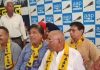 पूर्व पार्षद मोहनलाल पहलवान फिर हुए आप में शामिल