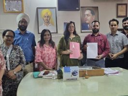 विद्यार्थियों को कंटेंट राइटिंग की ट्रेनिंग देने के लिए ‘सरकारी कालेज’ व ‘द स्टैलर न्यूज़’ के बीच एमओयू साइन
