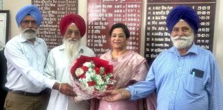 पंजाब पेंशनर्स वैल्फेयर यूनियन ने डीईओ से की मुलाकात, पेंशनरों की समस्याओं पर की चर्चा