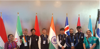 4 Students from team India won Gold medals in Chemistry Olympiad, Tashkent, Uzbekistan