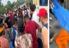 सड़क हादसे में मोटरसाइकिल सवार 2 युवकों की मौत, 1 घायल