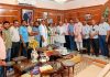 भाजपा के विजयी पार्षदों को तीक्ष्ण सूद व अन्य भाजपा नेताओं ने किया सम्मानित